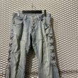 画像4: TORNADO MART - Lace-up Flared Denim Pants (4)