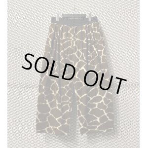 画像: Sasquatchfabrix - 4-Tuck Giraffe Wide Pants