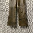 画像3: Used - 90's Leather Flared Pants (3)
