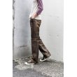 画像9: Used - 90's Leather Flared Pants (9)