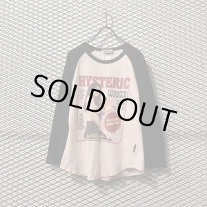 画像: HYSTERIC GLAMOUR - 80's "Girl" Raglan Tee