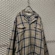 画像2: SUNSEA - Check Rayon Open Collar Shirt (2)