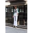 画像6: TORNADO MART - Flare Denim Pants (White) (6)