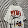 画像2: Used - 90's Mickey's History Tee (2)