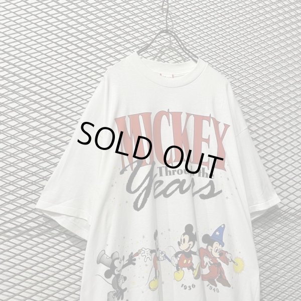 画像2: Used - 90's Mickey's History Tee (2)