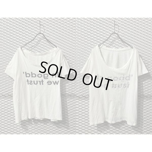 画像1: N.HOOLYWOOD - "In godd we trust" Reversible Tee (1)