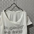 画像10: N.HOOLYWOOD - "In godd we trust" Reversible Tee (10)