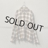 画像: NUMBER (N)INE - 08A/W Shadow Check Rayon Shirt