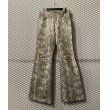 画像1: TORNADO MART - Pig Leather Flare Pants (1)