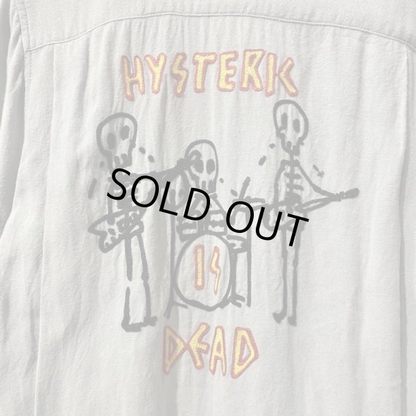 画像2: HYSTERIC - ”HYSTERIC IS DEAD” Embroidery Shirt (2)