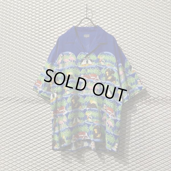 画像1: KENZO - 90's Rayon Animal Pattern Shirt (1)