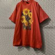 画像3: Used - 90's Sunflower Tee (Red) (3)