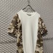 画像2: COMME des GARCONS SHIRT - Camouflage Mesh Switching Tee (2)