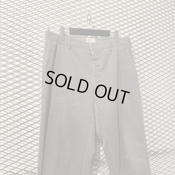 画像2: PRADA - Cotton Wide Pants (Gray) (2)