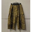 画像1: Sasquatchfabrix. - 4-Tuck Leopard Wide Pants (1)