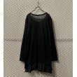 画像5: Y's - Docking Long Layered Tops (Black) (5)