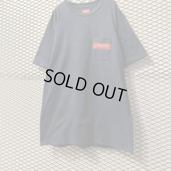 画像3: Supreme - Mesh Stripe Tee (Navy) (3)