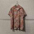 画像1: Y's - 90's Rayon Aloha Shirt (Red) (1)