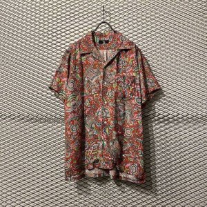 画像: Y's - 90's Rayon Aloha Shirt (Red)