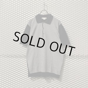 画像: JOHN SMEDLEY - Switching Knit Polo Shirt