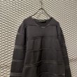 画像2: COMME des GARCONS HOMME PLUS - V-neck Border Switching Knit (2)