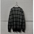 画像5: JOHN LAWRENCE SULLIVAN - Cashmere Blend Check Knit (5)