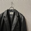 画像4: GIANNI VALENTINO - 2B Sheep Leather Tailored Jacket (4)