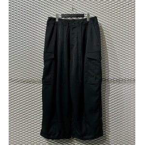 画像: yotsuba - Jersey Cargo Pants (Black)