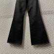画像7: yotsuba - Flared Denim Pants (Black) (7)