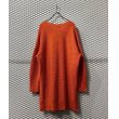 画像6: UNDER COVER - V-neck Over Knit (Orange) (6)