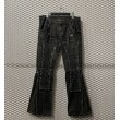 画像1: TORNADO MART - Design Flare Denim Pants (1)