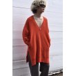 画像11: UNDER COVER - V-neck Over Knit (Orange) (11)