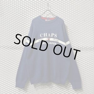 画像: CHAPS RALPH LAUREN - 90's "★" Logo Knit