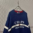 画像2: CHAPS RALPH LAUREN - 90's "★" Logo Knit (2)