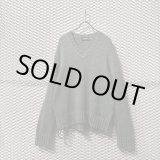 画像: DSQUARED2 - Damage Vneck Over Knit