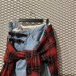 画像4: FACETASM - Flannel Wrap Big & Big Denim Pants (4)