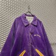 画像2: Used - 80's Arch Logo Embroidery Corduroy Jacket (2)