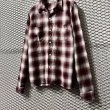 画像3: HYSTERIC GLAMOUR - Shadow Check Rayon Open Collar Shirt (3)