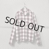 画像: HYSTERIC GLAMOUR - Shadow Check Rayon Open Collar Shirt