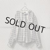 画像: NUMBER (N)INE - Hooded Flannel Shirt