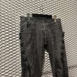 画像2: TORNADO MART - Lace-up Flared Denim Pants (2)