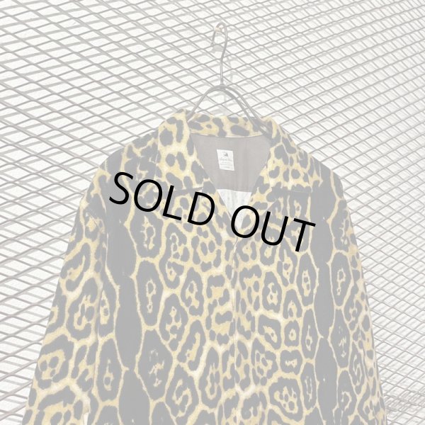 画像2: Sasquatchfabrix. - Leopard Open Collar Shirt (2)