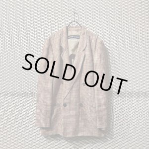 画像: EMPORIO ARMANI - 90's Check Double Tailored Jacket