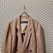 画像4: EMPORIO ARMANI - 90's Check Double Tailored Jacket (4)