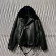 画像1: JAMES DEAN - 90's Sheep Leather Riders Jacket (1)