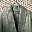 画像5: BALMAIN - 90's Sheep Leather Shawl Collar Jacket (5)