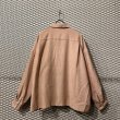 画像5: DISCOVERED - Fake Suede Open Collar Shirt (Pink) (5)