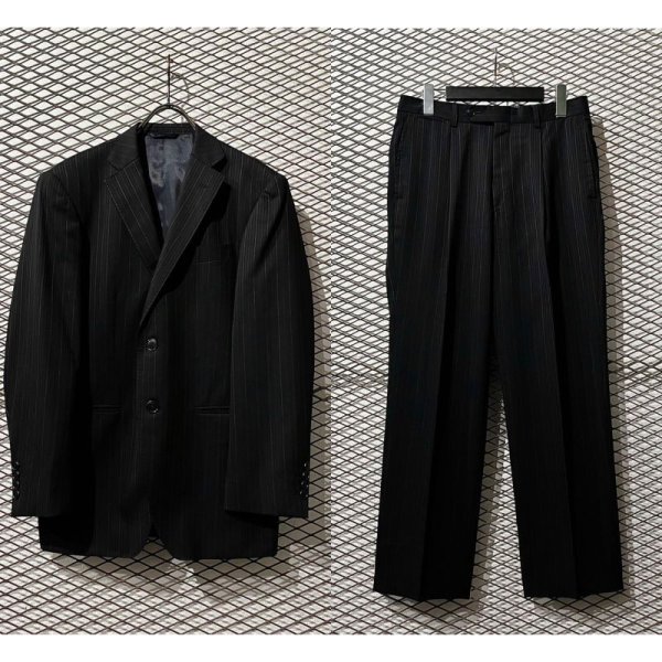 画像1: Used - 2B Stripe Tailored Setup (1)