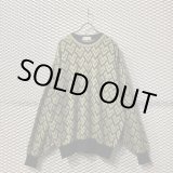 画像: VALENTINO - 90's Geometric Pattern Over Knit