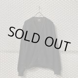 画像: Anold Palmer - 90's acrylic cardigan (Black)